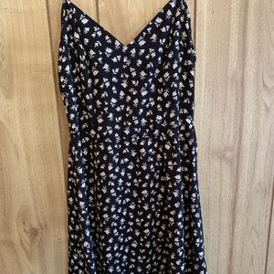 Spaghetti strap flower dress